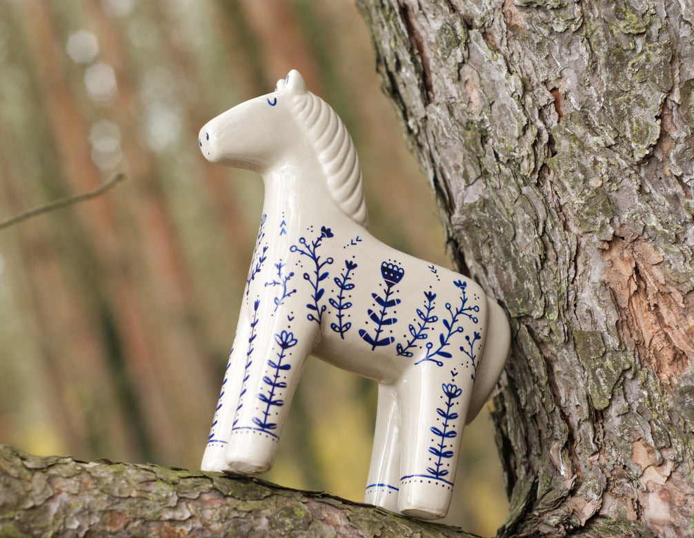 REDUCED PRICE - Large Ceramic Horse