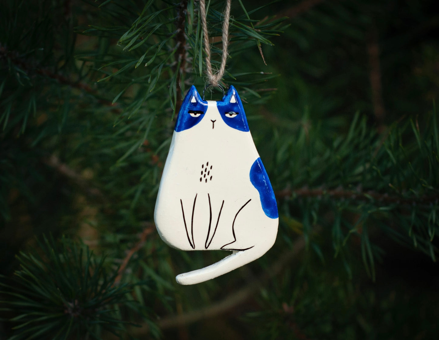 Kot - Wisząca ozdoba