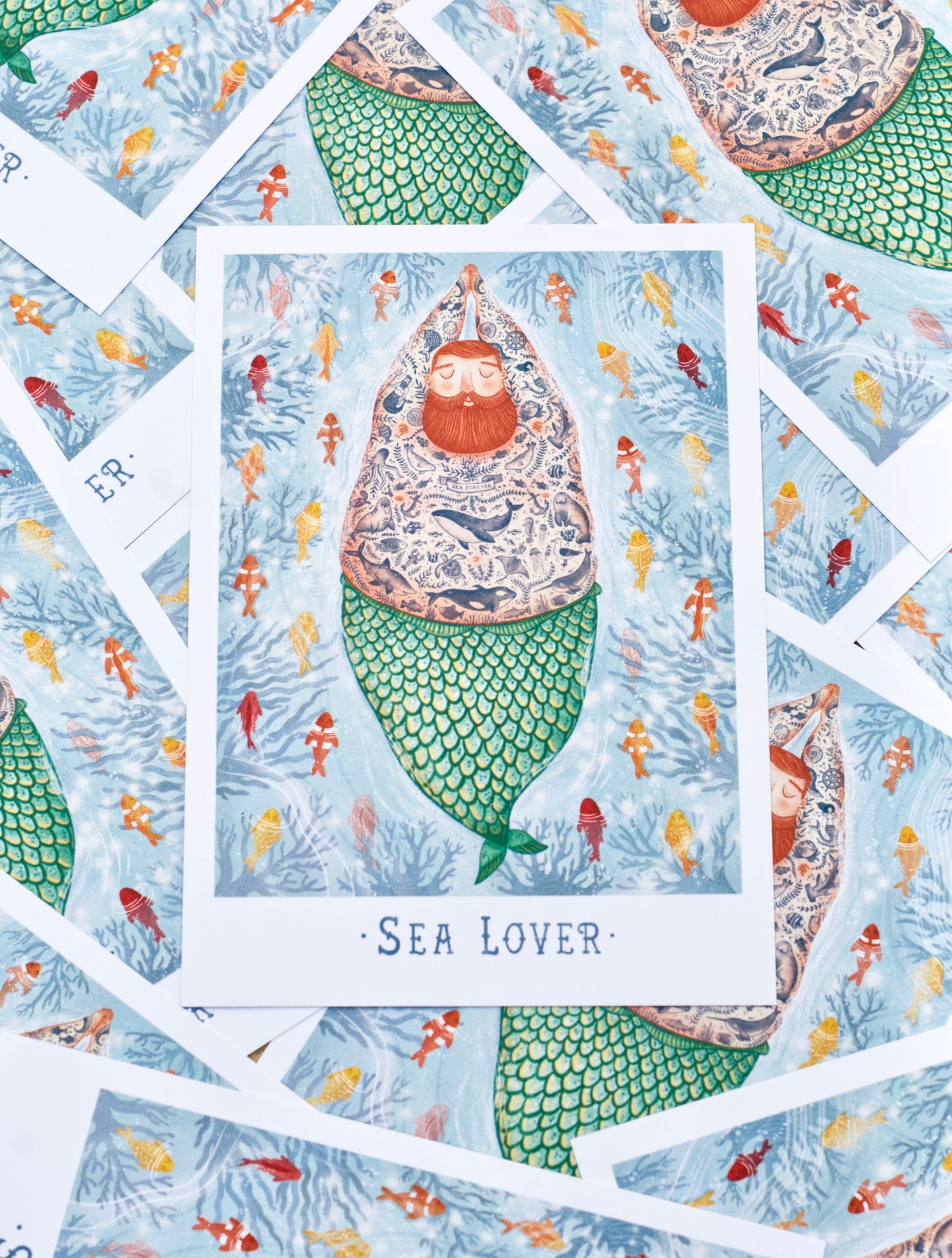 Sea Lover - Pan Syren - Pocztówka