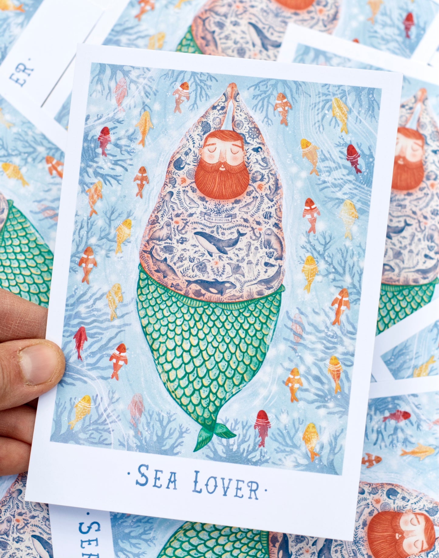 Sea Lover - Pan Syren - Pocztówka