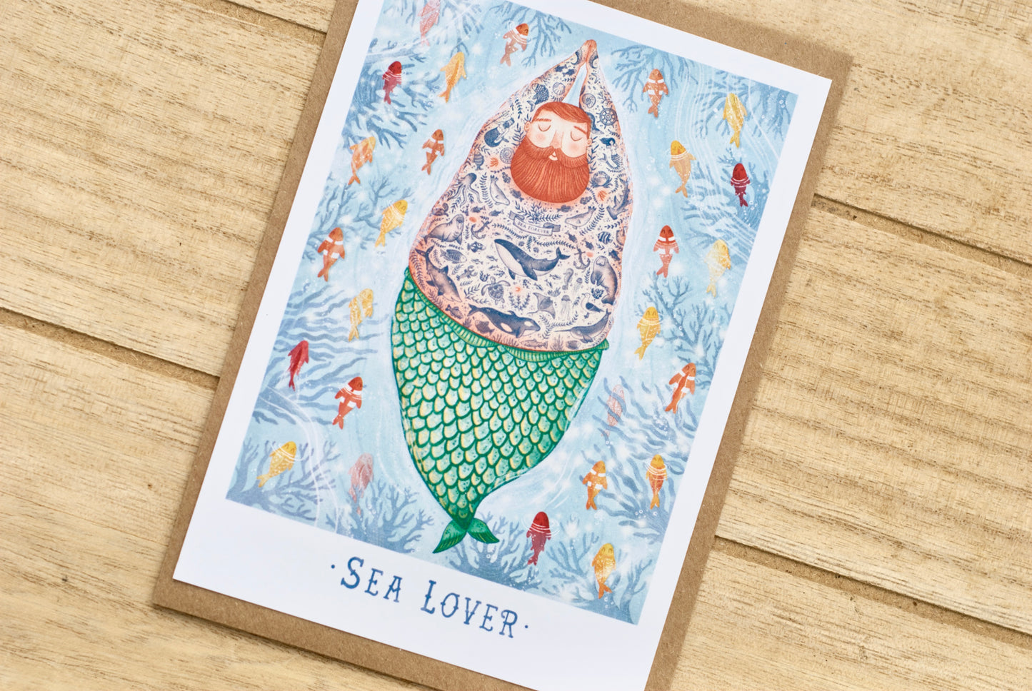 Sea Lover - Pan Syren - Pocztówka
