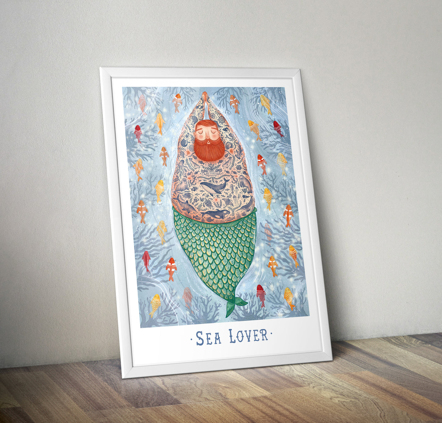 Plakat Pan Syren - Sea Lover