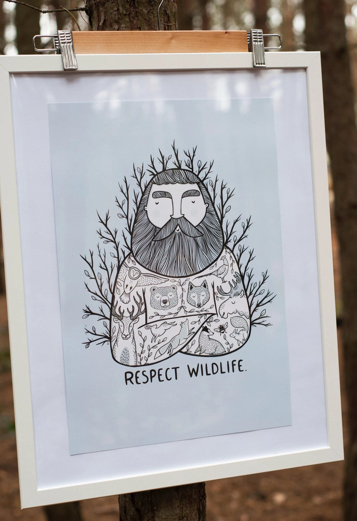 Plakat Respect Wildlife