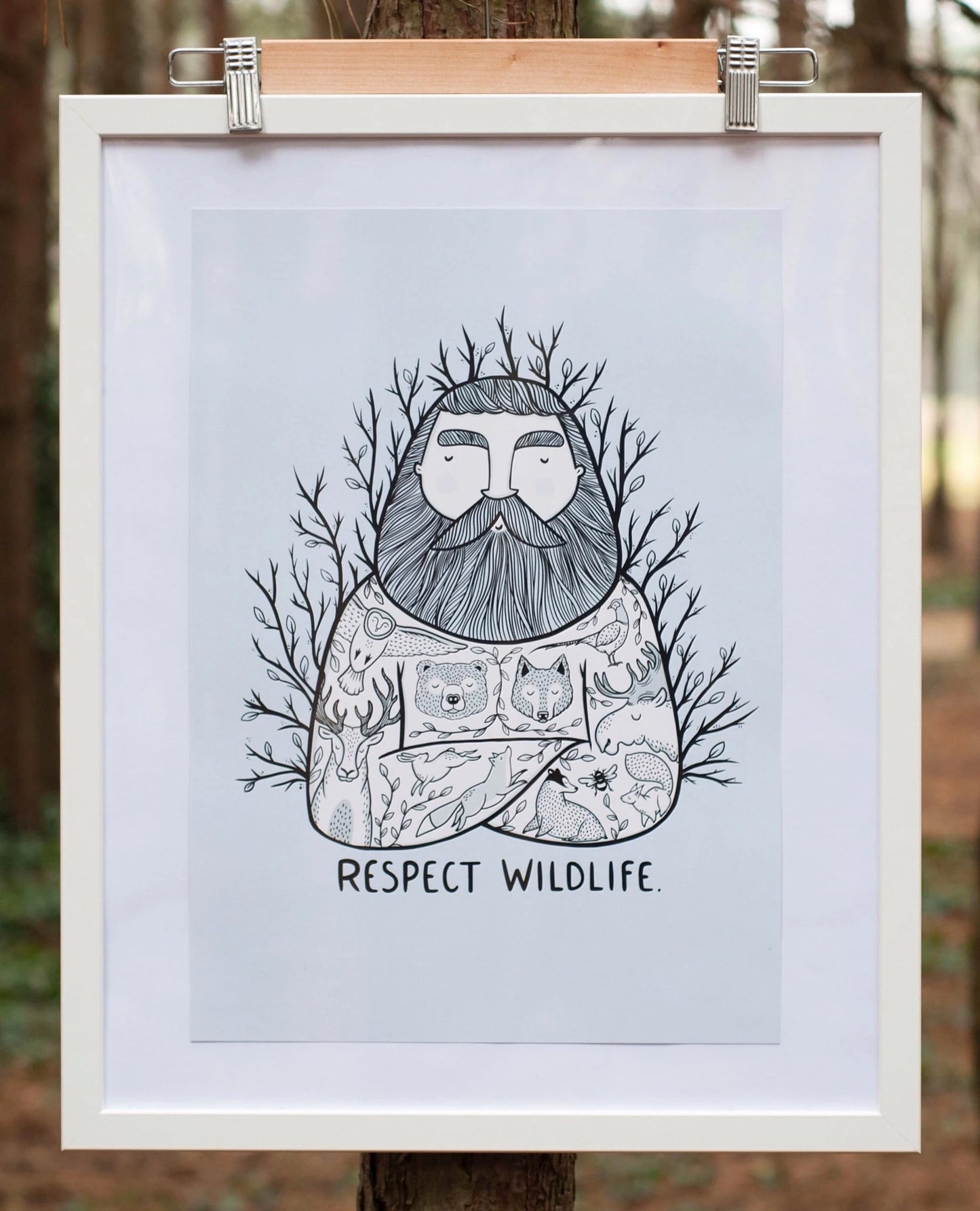 Plakat Respect Wildlife