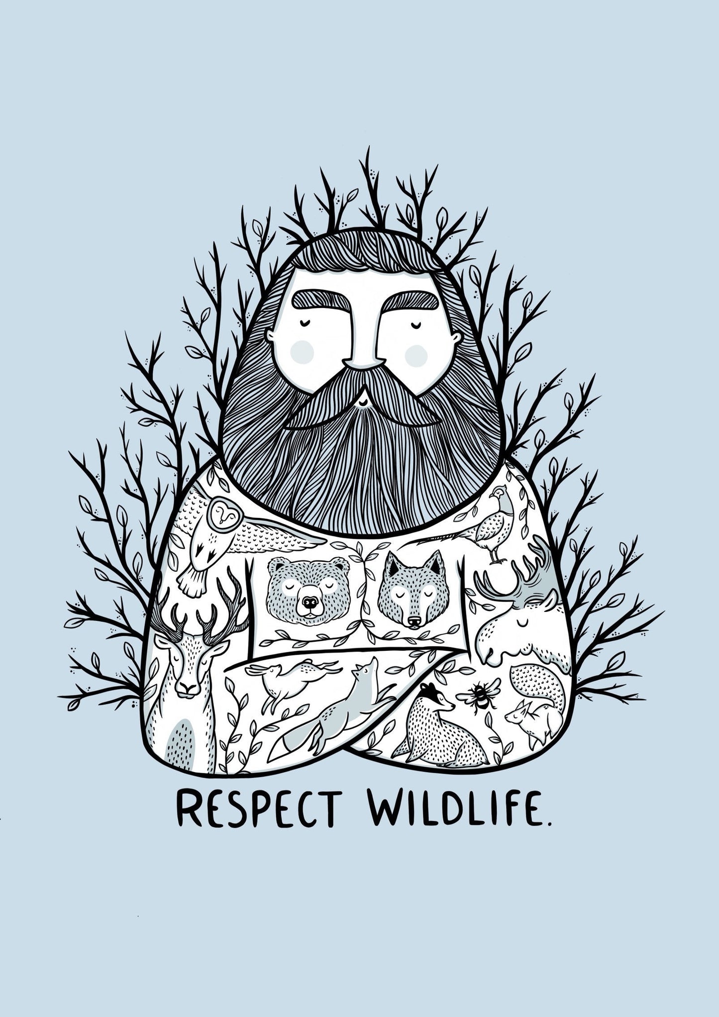Plakat Respect Wildlife