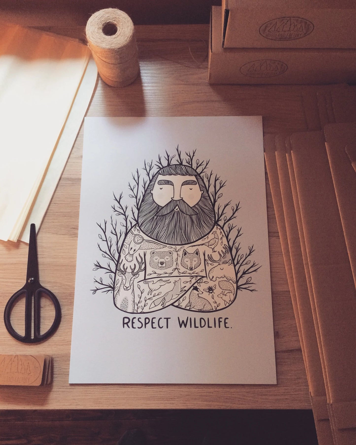 Plakat Respect Wildlife