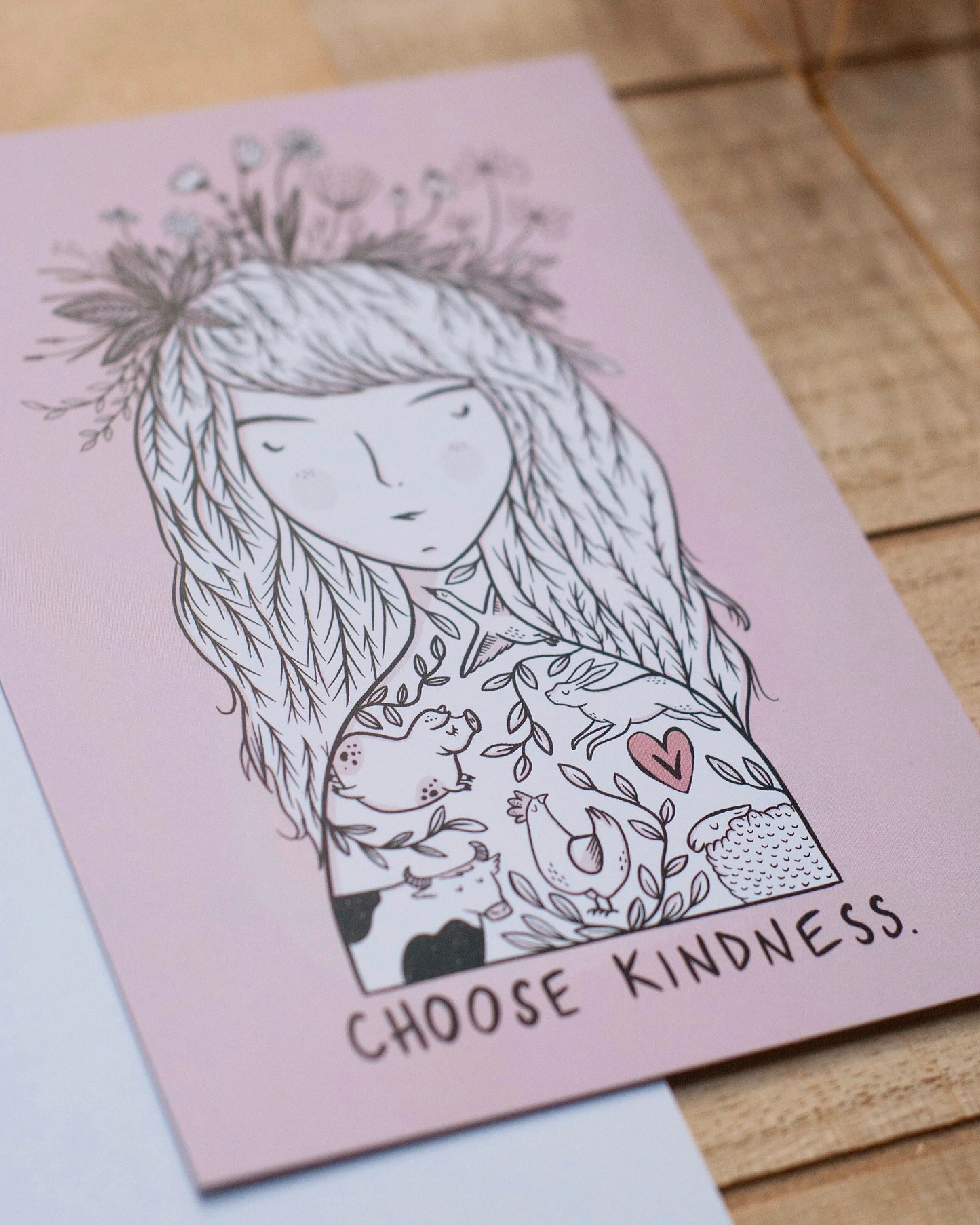 Choose Kindness - Pocztówka