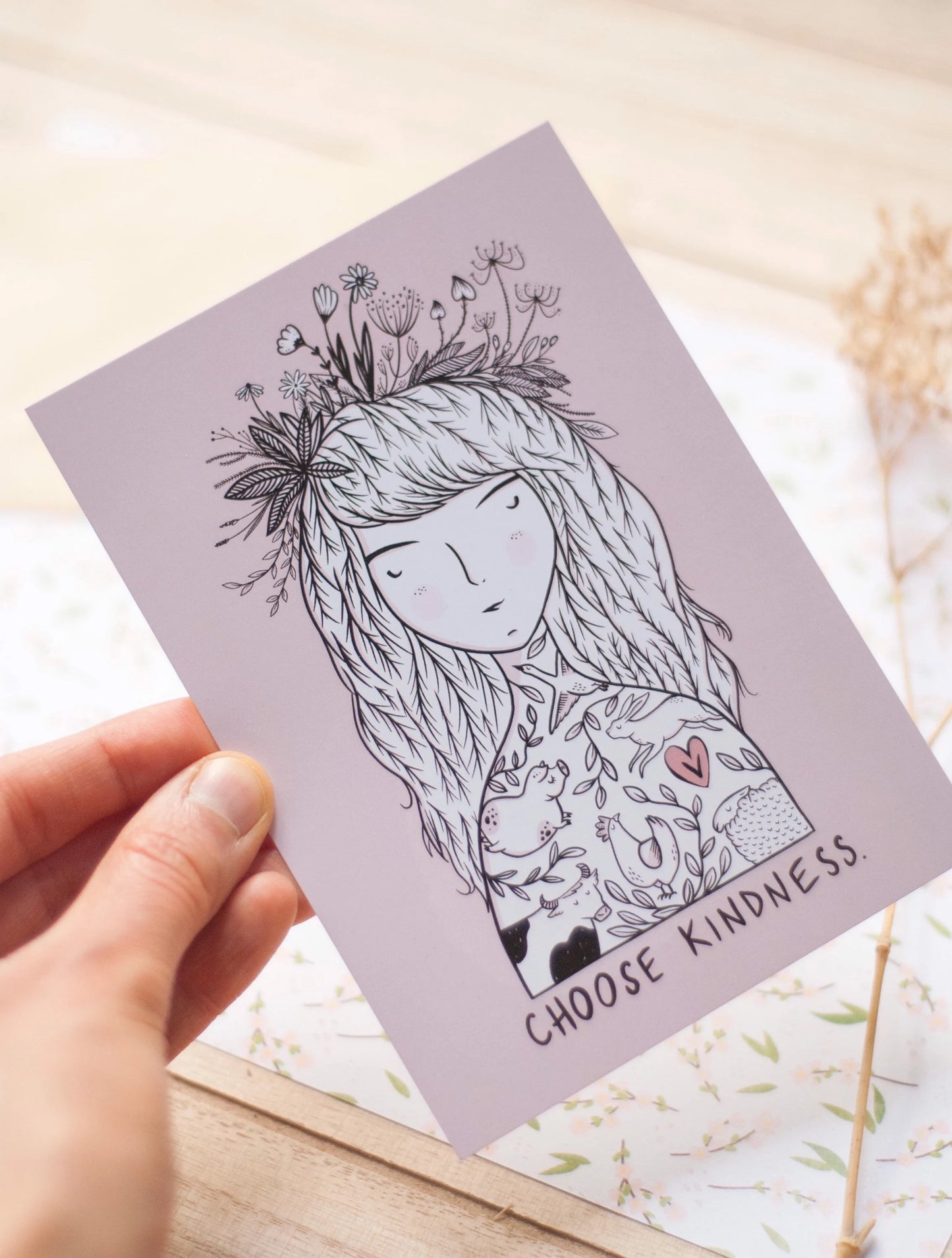 Choose Kindness - Pocztówka