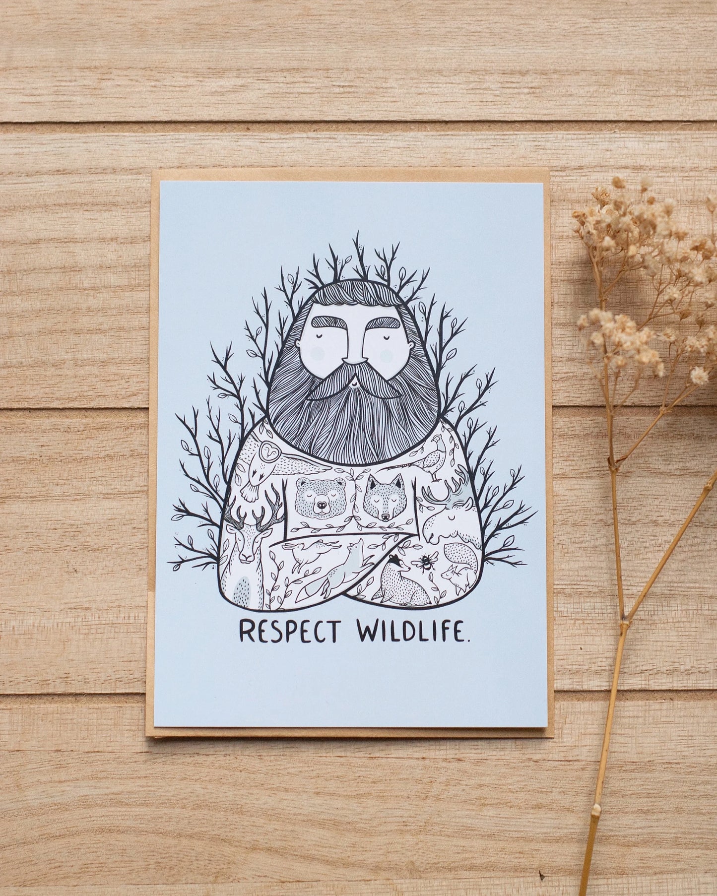 Respect Wildlife - Pocztówka