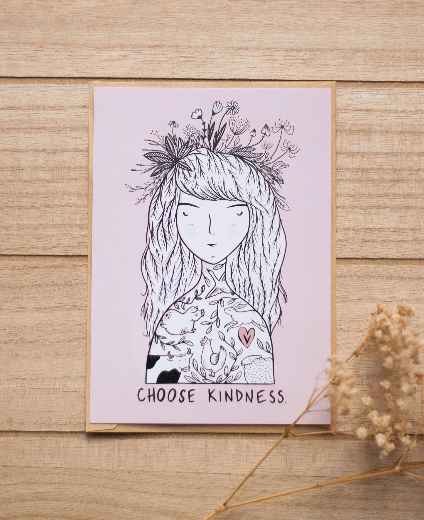 Choose Kindness - Pocztówka