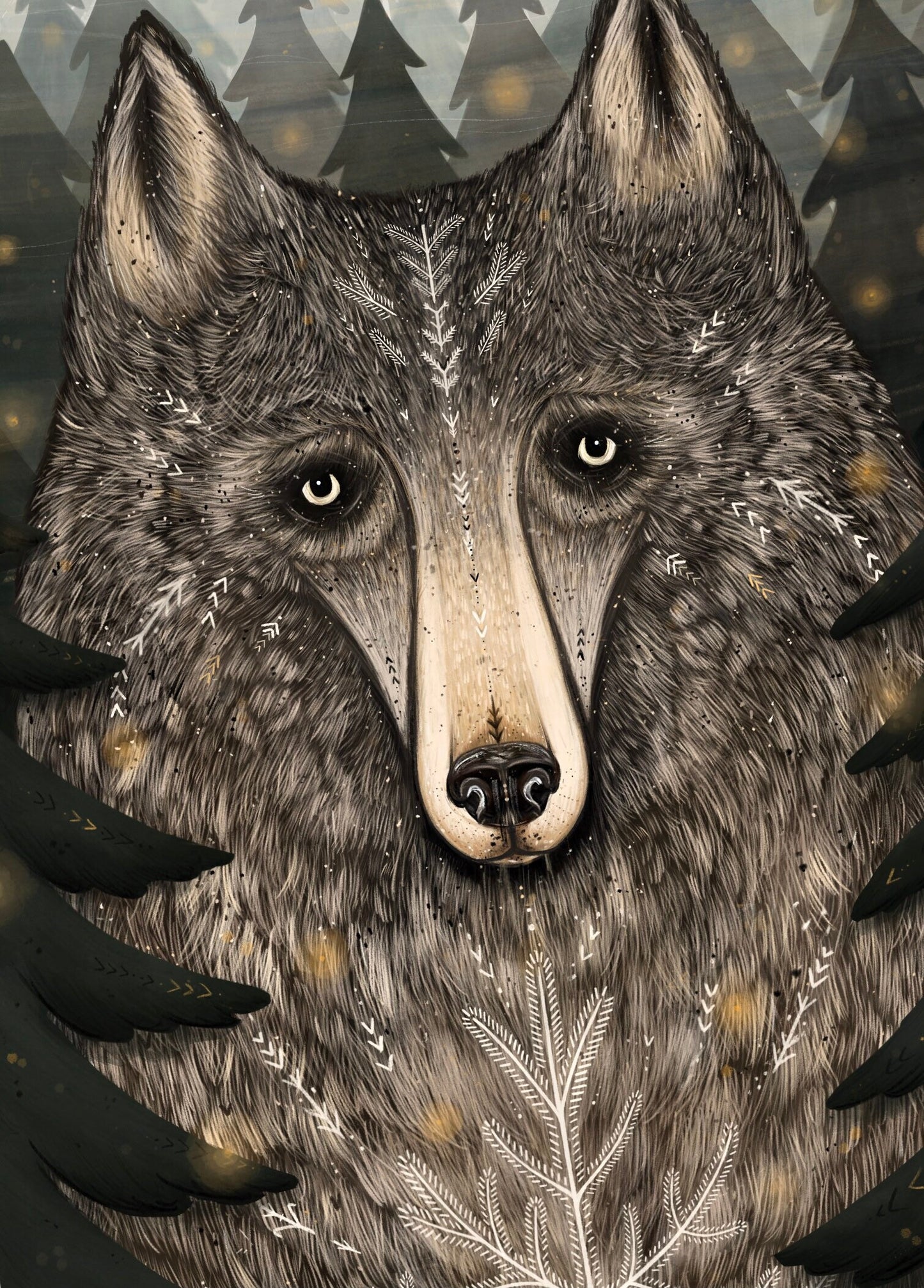 Plakat Wilk