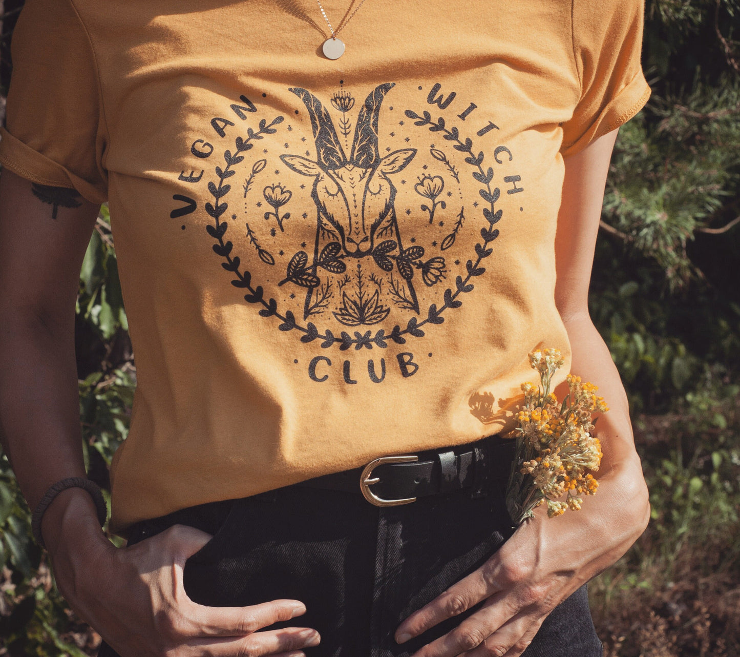 Koszulka VEGAN WITCH CLUB