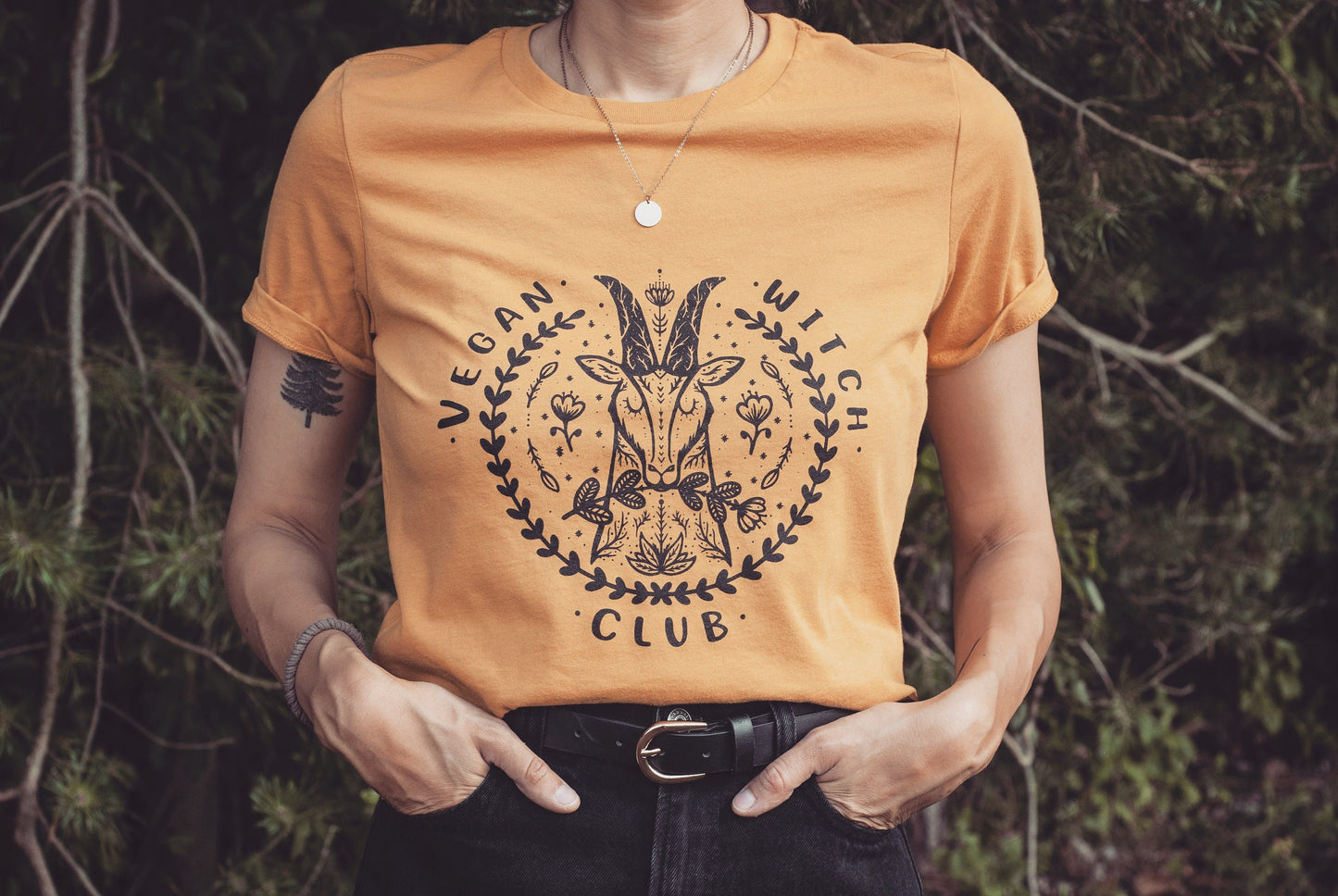 Koszulka VEGAN WITCH CLUB