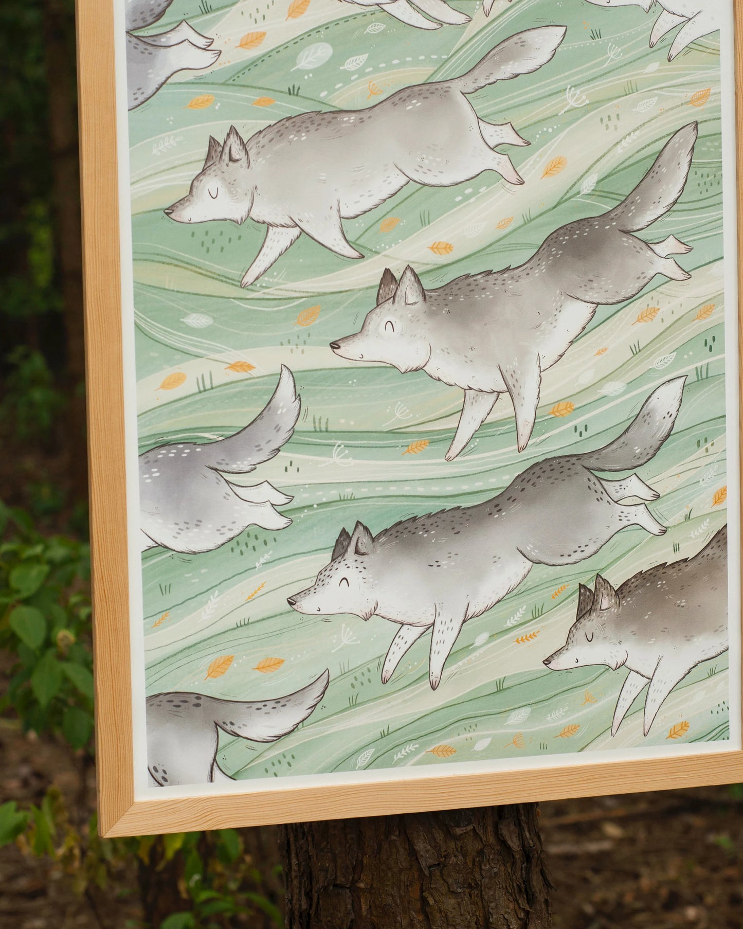 Plakat Wilczki