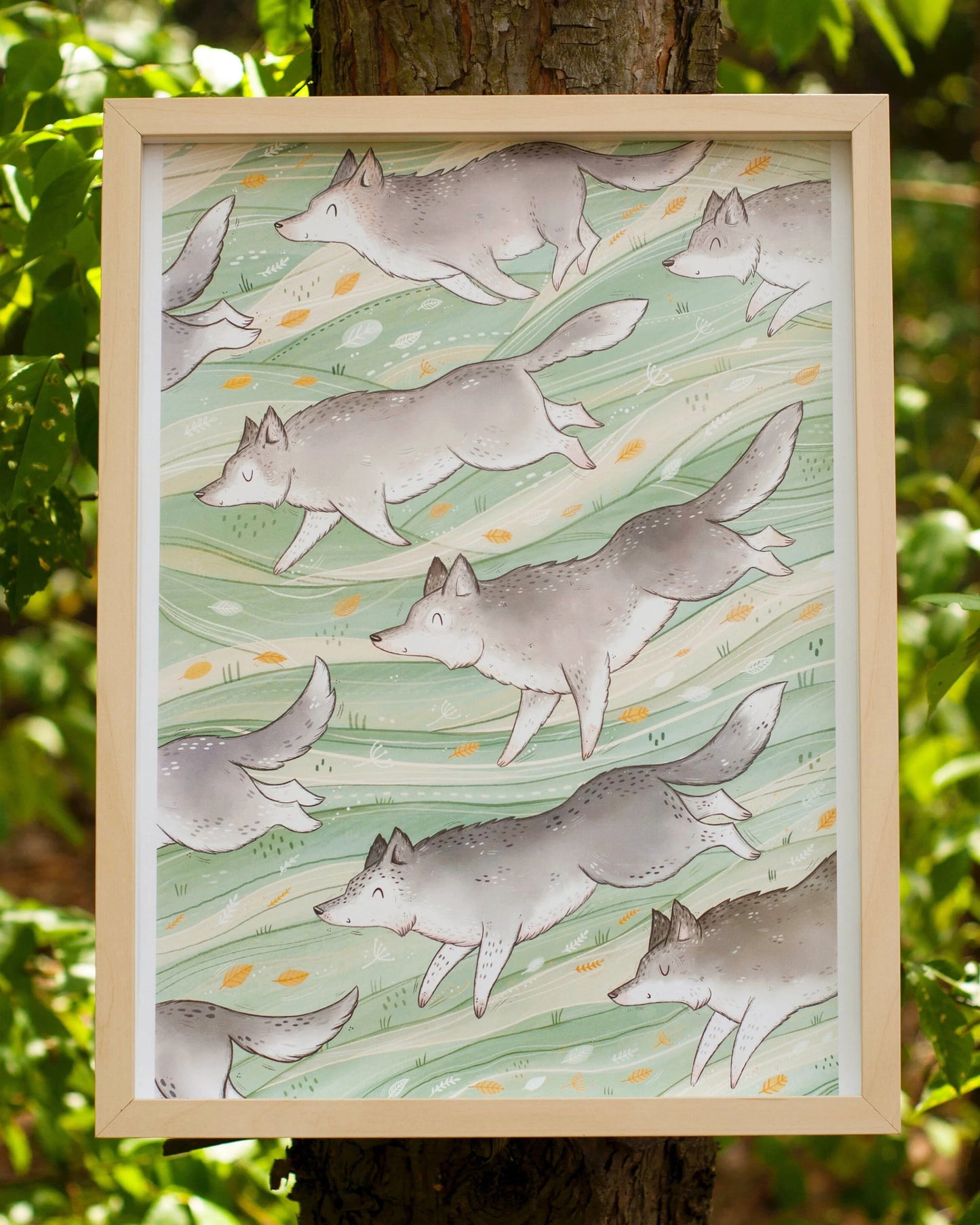 Plakat Wilczki