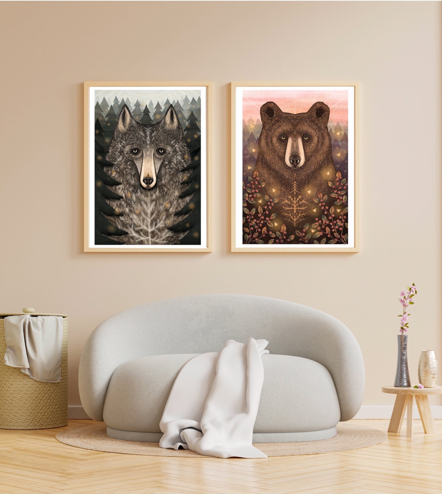 Plakat Wilk