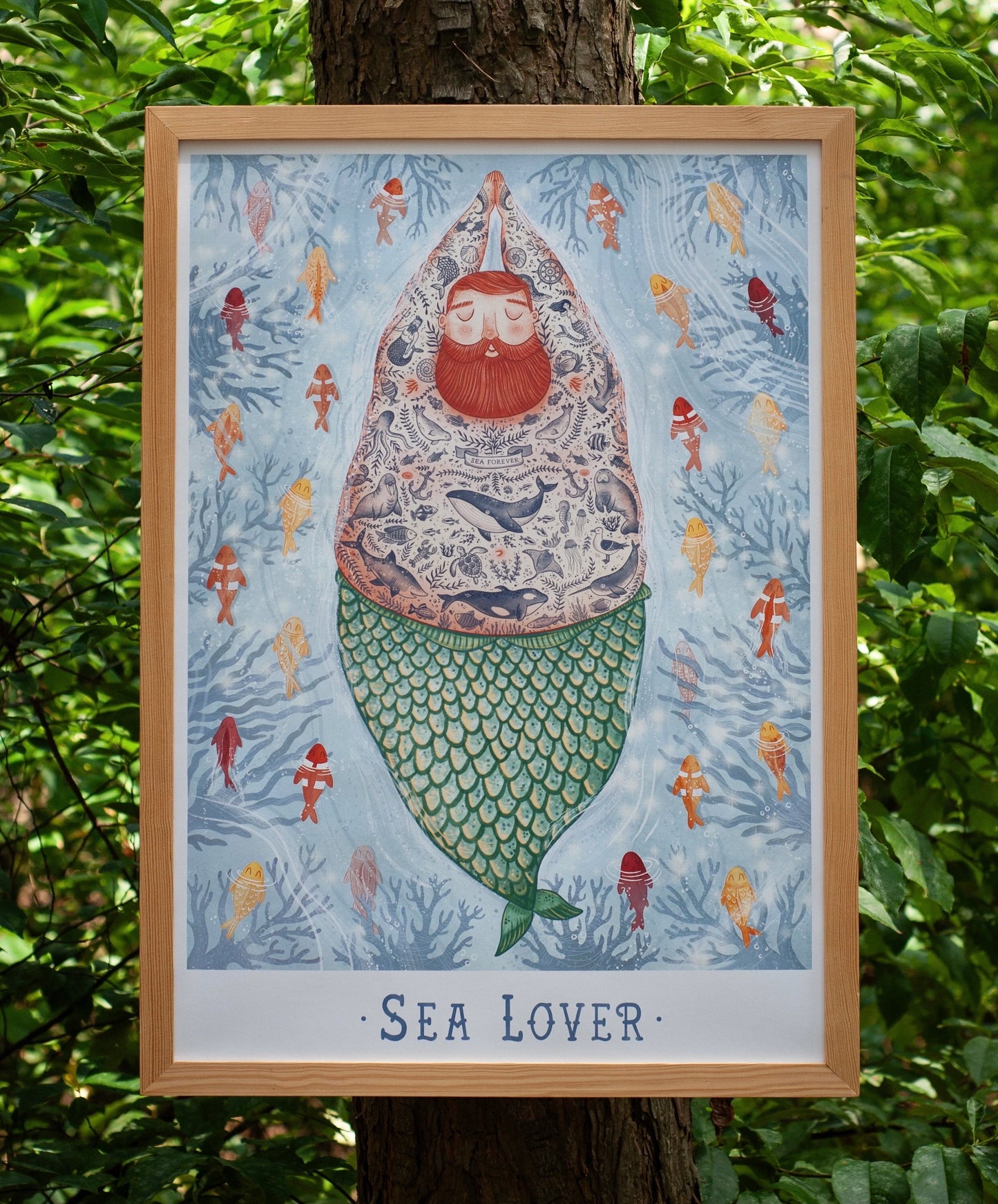 Plakat Pan Syren - Sea Lover