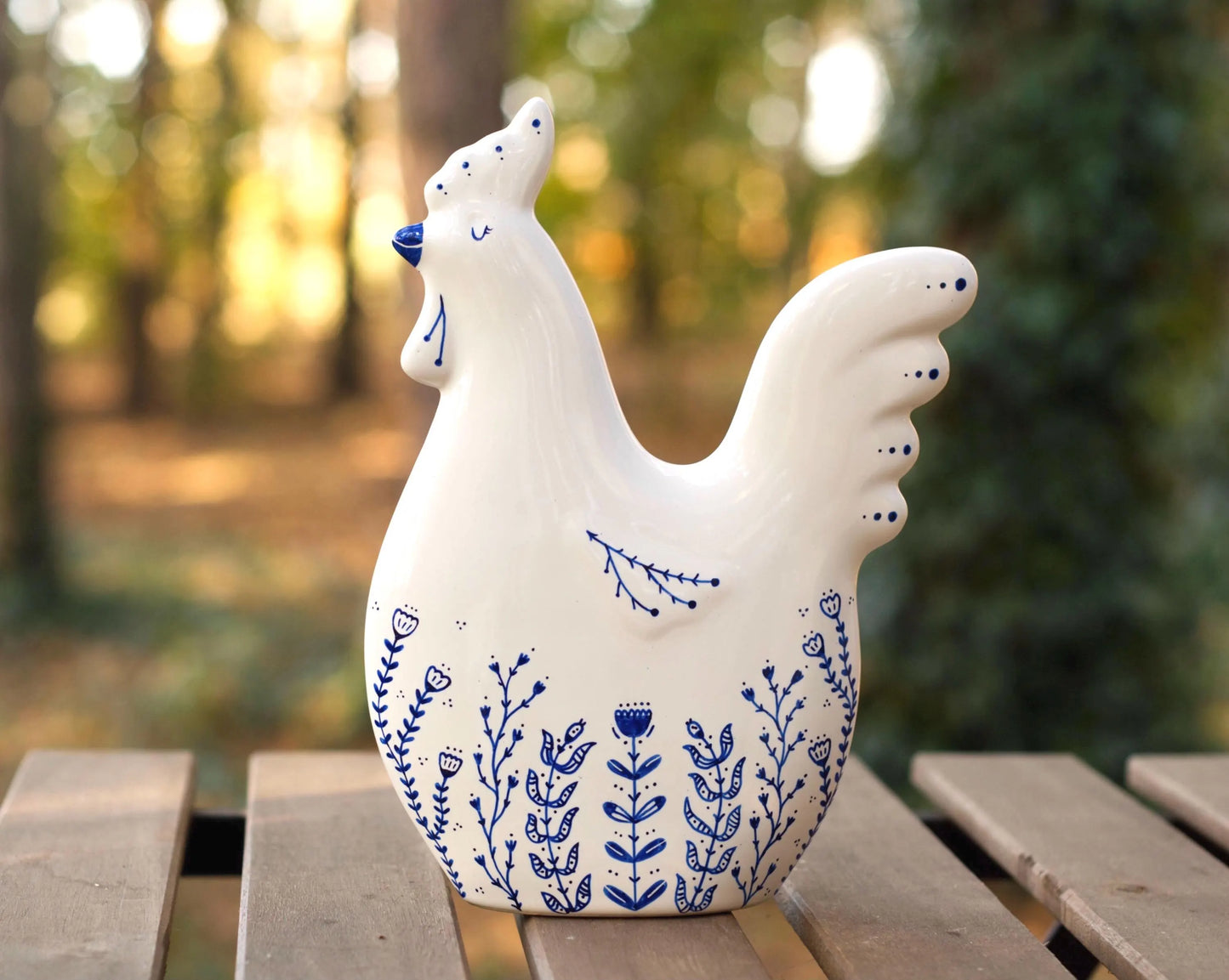 Kogut Porcelanowy