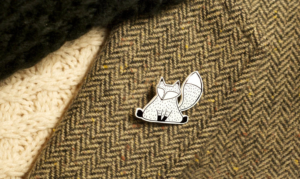Fox Pin/ Magnet / Needle Minde
