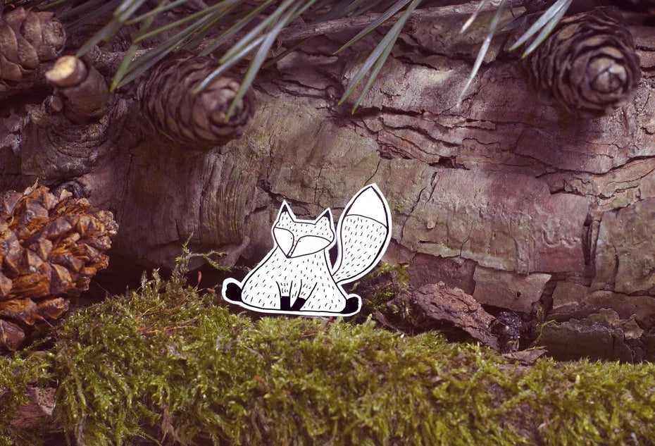 Fox Pin/ Magnet / Needle Minde