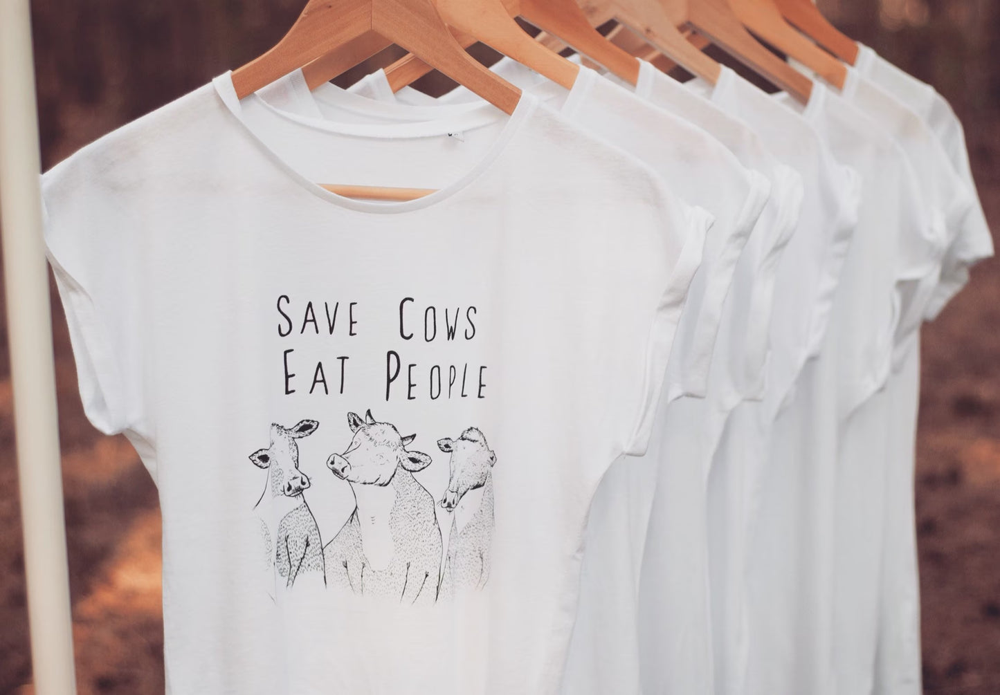 Koszulka KROWY - Save Cows Eat People