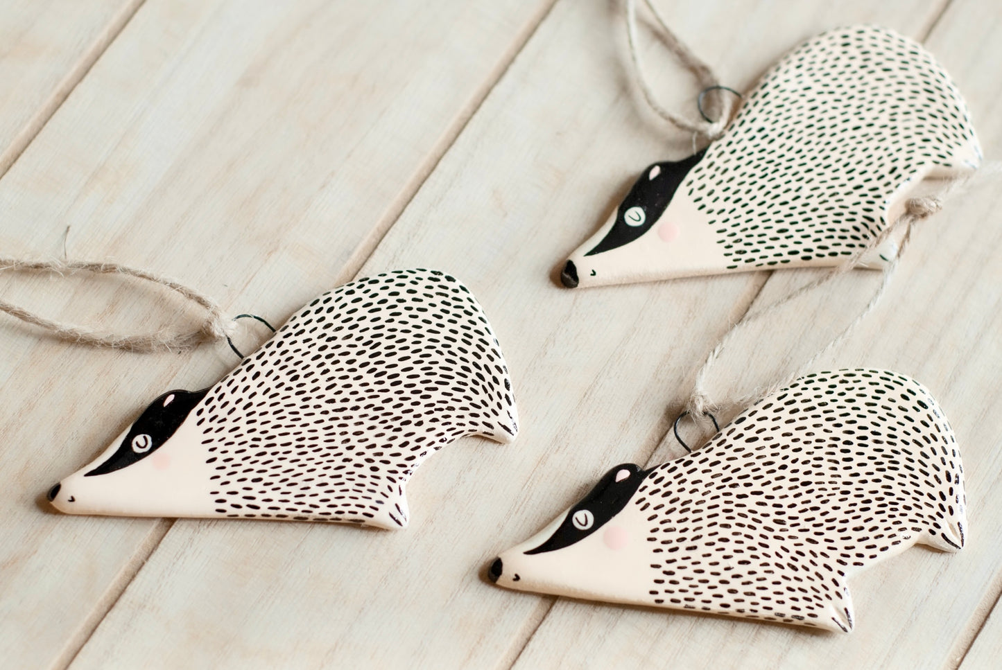 Badger - Hanging Ornament