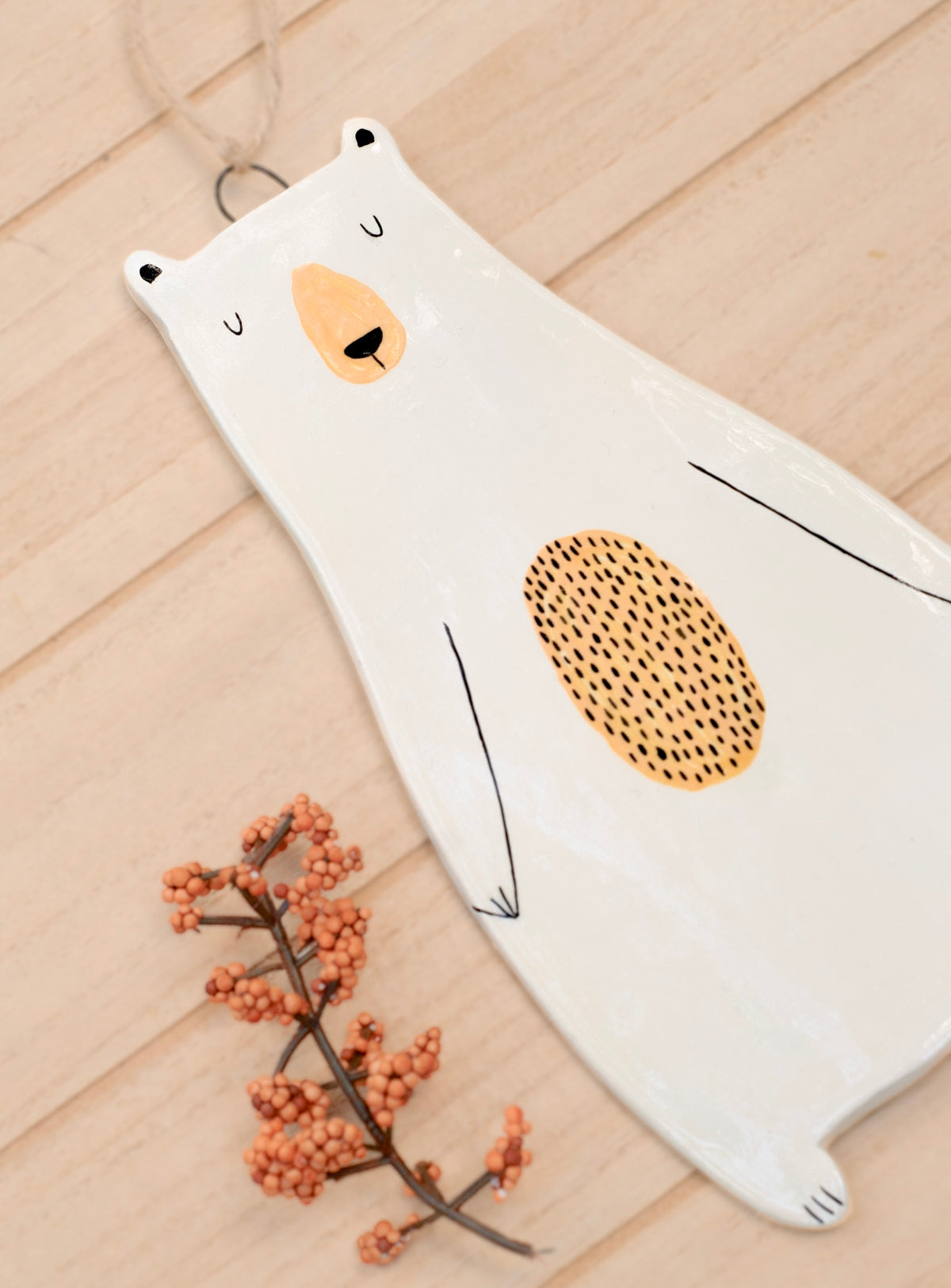 Large Bear - Hanging Figurine