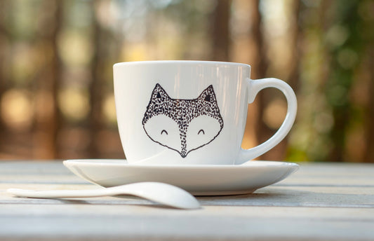 Fox Tea Cup Set