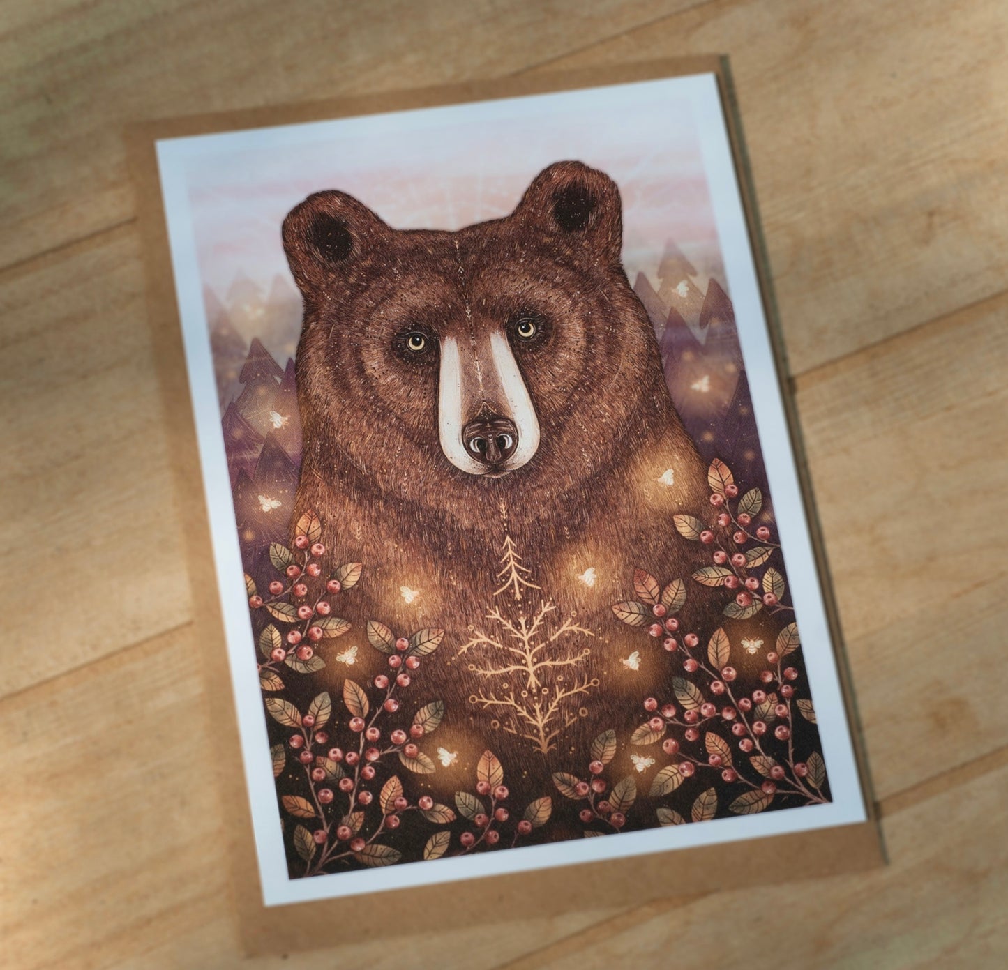 Bear Postcard