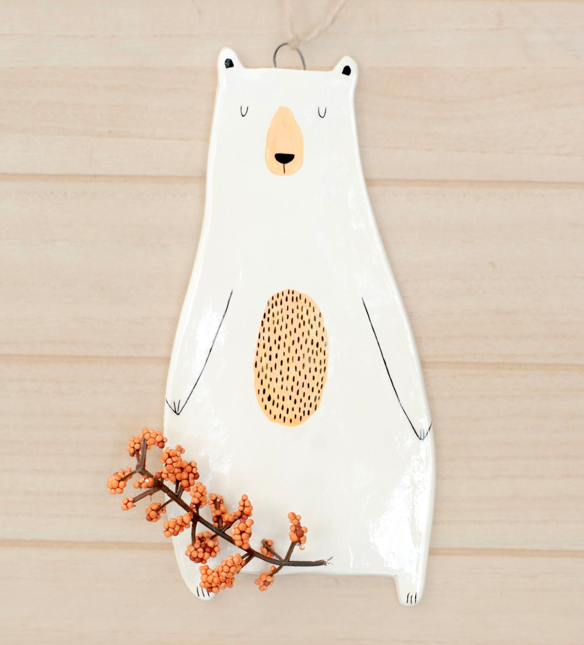Large Bear - Hanging Figurine