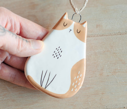 Kot - Wisząca ozdoba