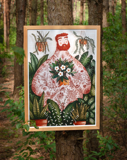 Miłośnik Roślin - Plakat
