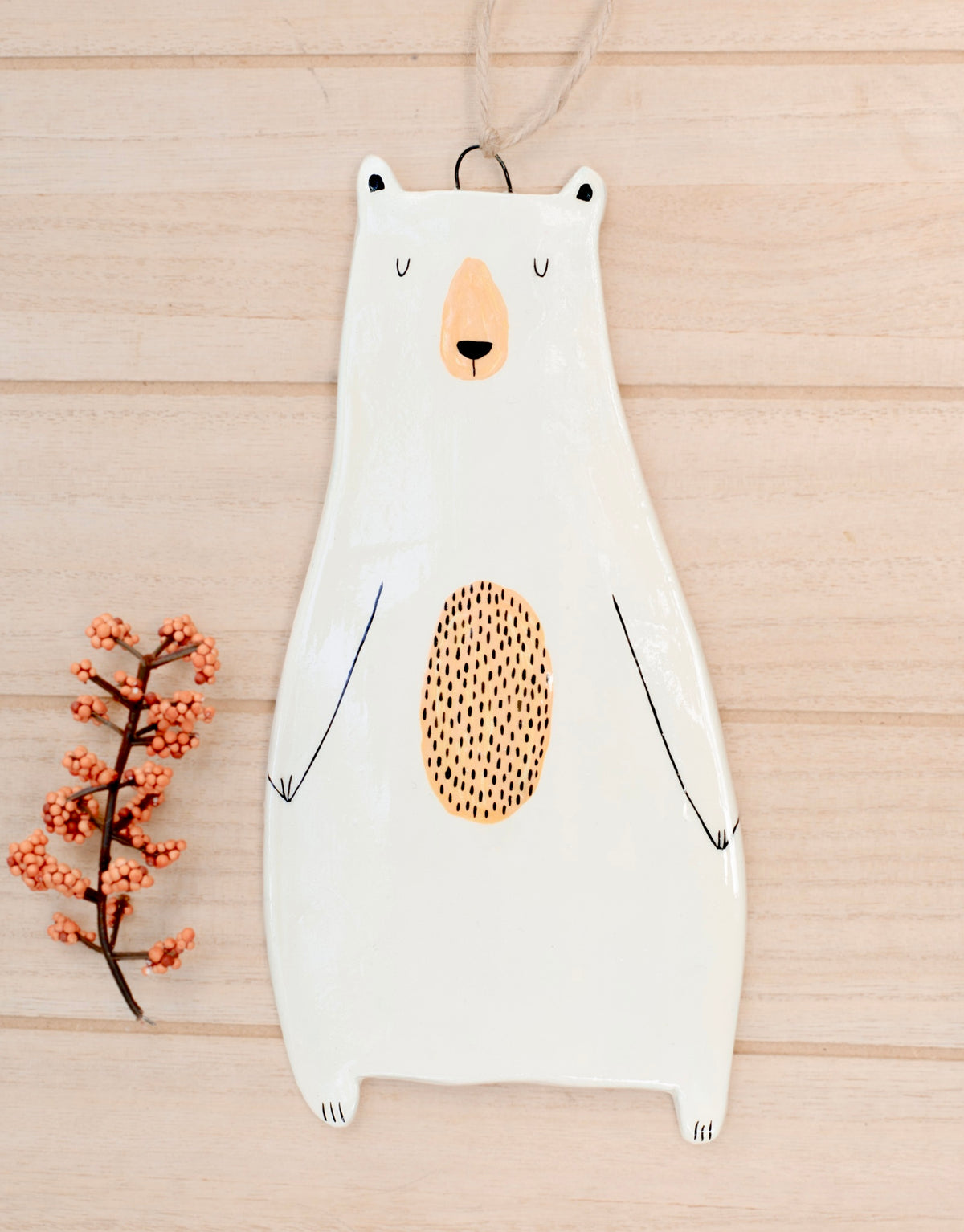 Large Bear - Hanging Figurine