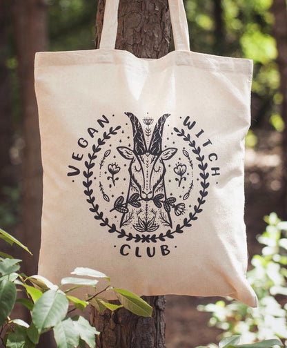Vegan Witch Club - Torba Bawełniana