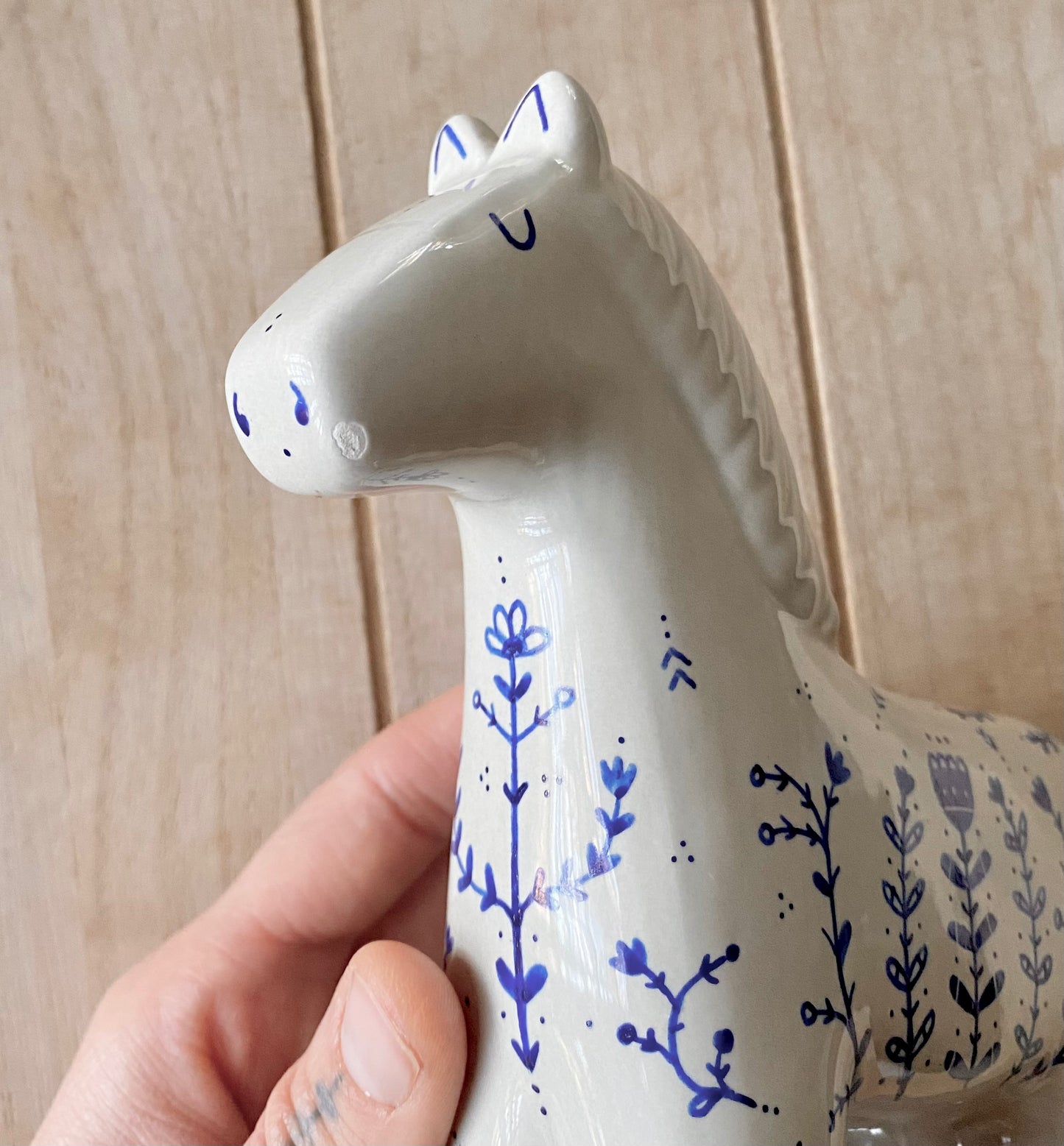 REDUCED PRICE - Large Ceramic Horse