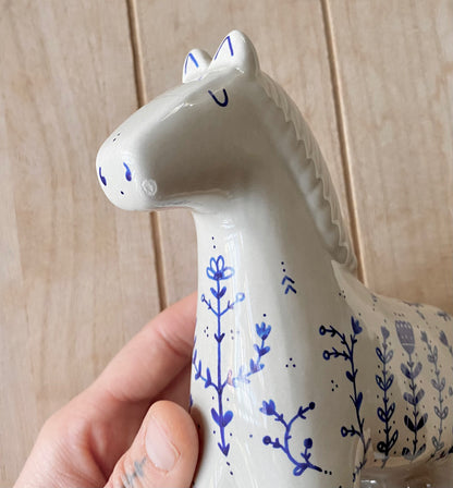 REDUCED PRICE - Large Ceramic Horse