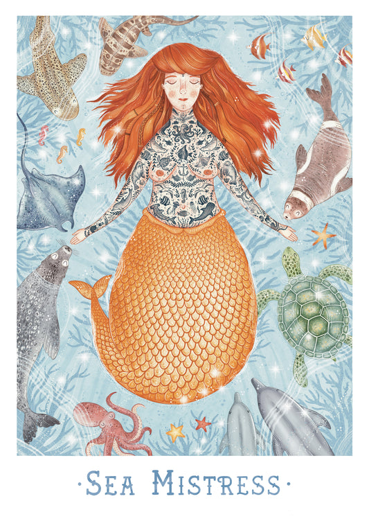 Sea Mistress - Mermaid Print