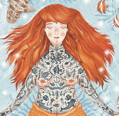Sea Mistress - Mermaid Print