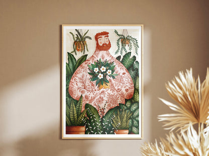 Miłośnik Roślin - Plakat