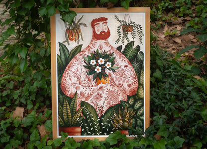 Miłośnik Roślin - Plakat