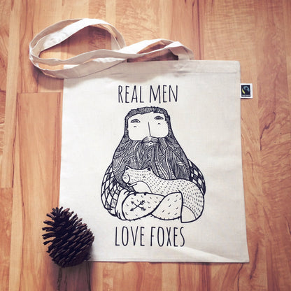 Torba Real Men Love Foxes