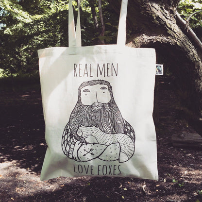 Torba Real Men Love Foxes
