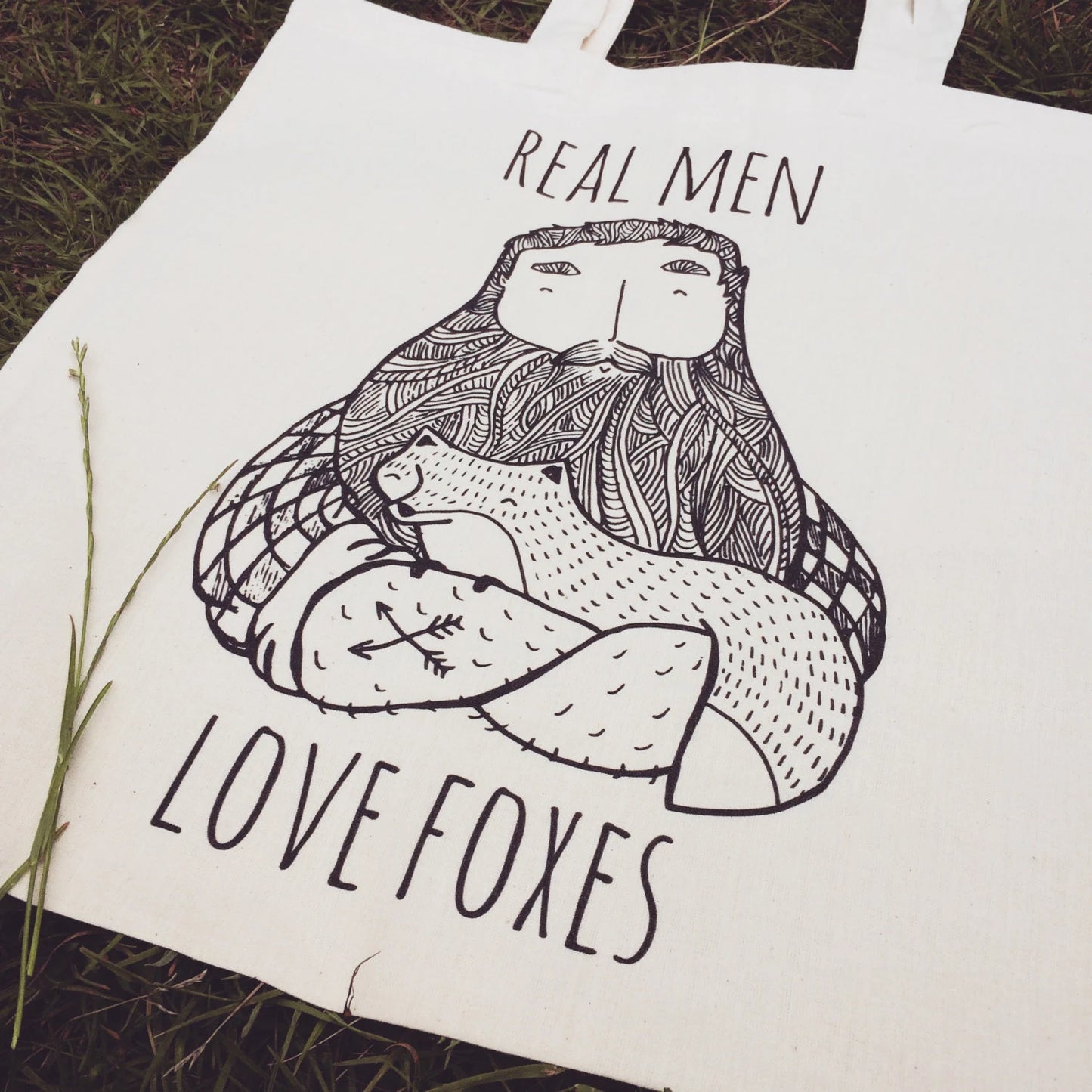 Torba Real Men Love Foxes