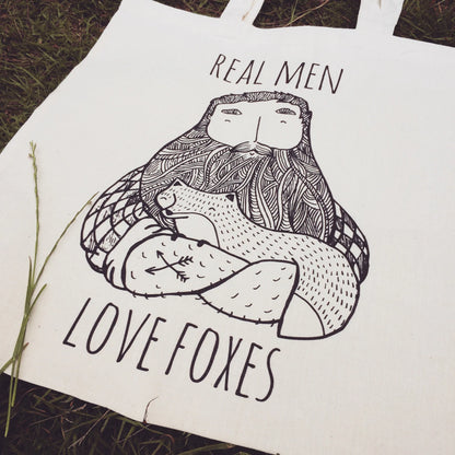 Torba Real Men Love Foxes