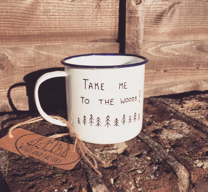 Enamel Bear Mug