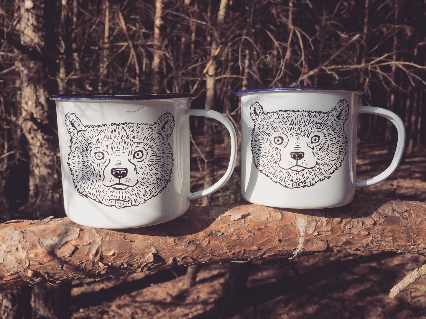 Bear - Enamel Mug