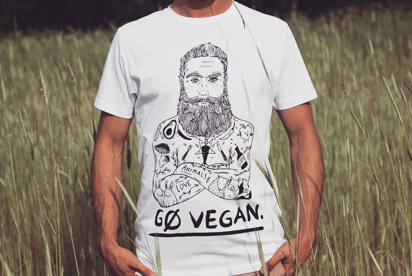 Koszulka Go Vegan