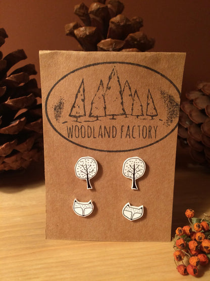 Foxes & Trees - 2 Pack
