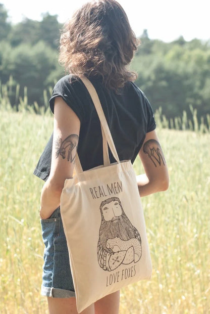 Torba Real Men Love Foxes