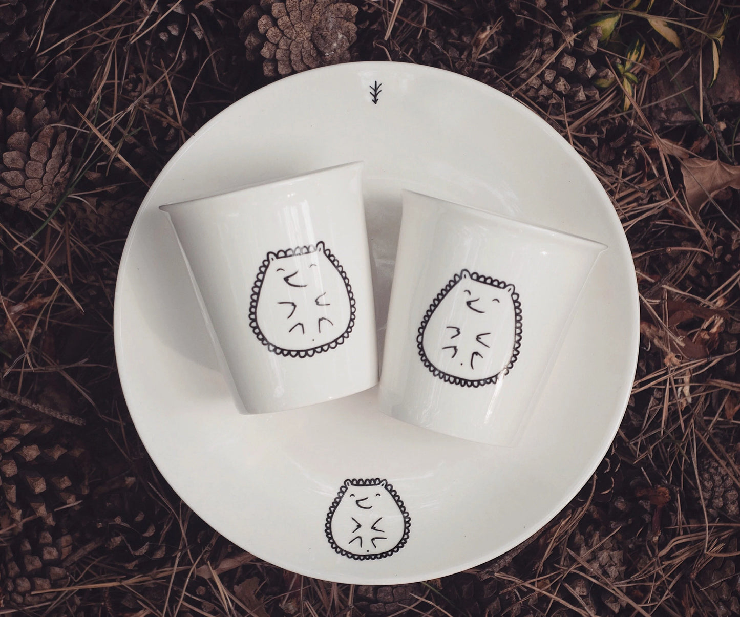 Hedgehog Plate